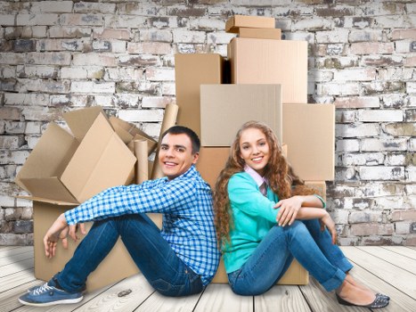 Family home decluttering with mobile self storage in Snaresbrook